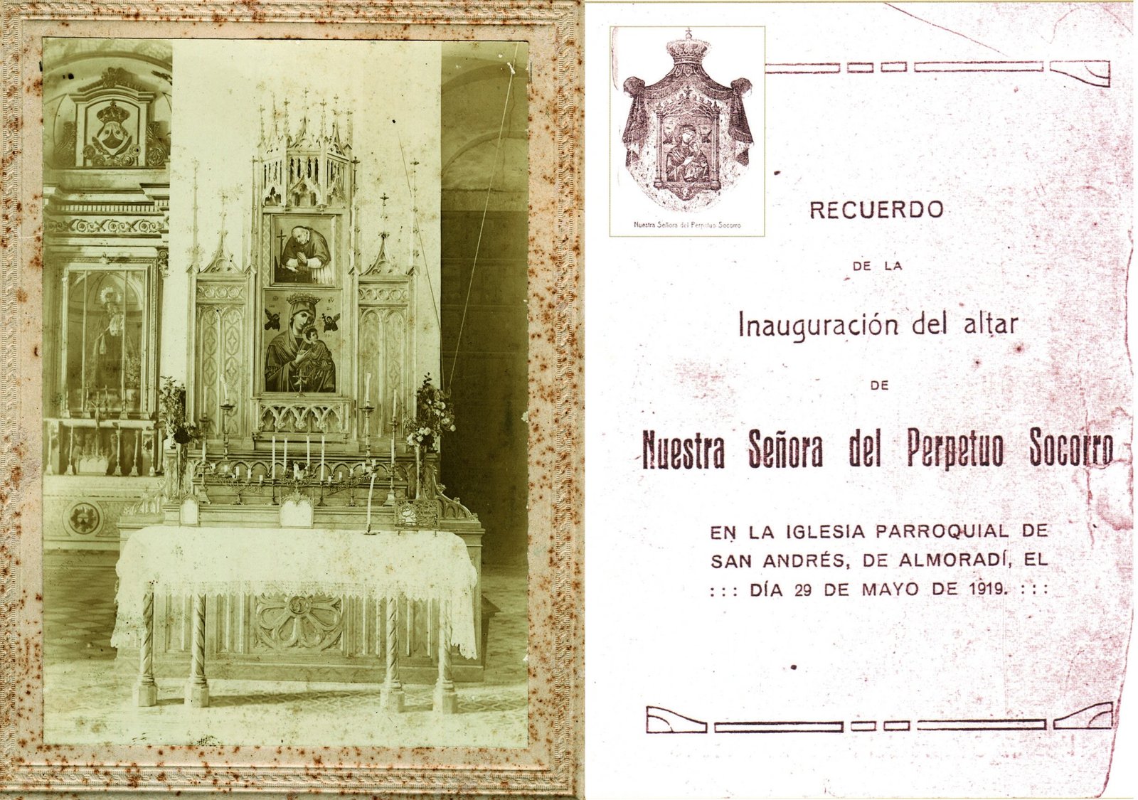 altar perpetuo socorro almoradi