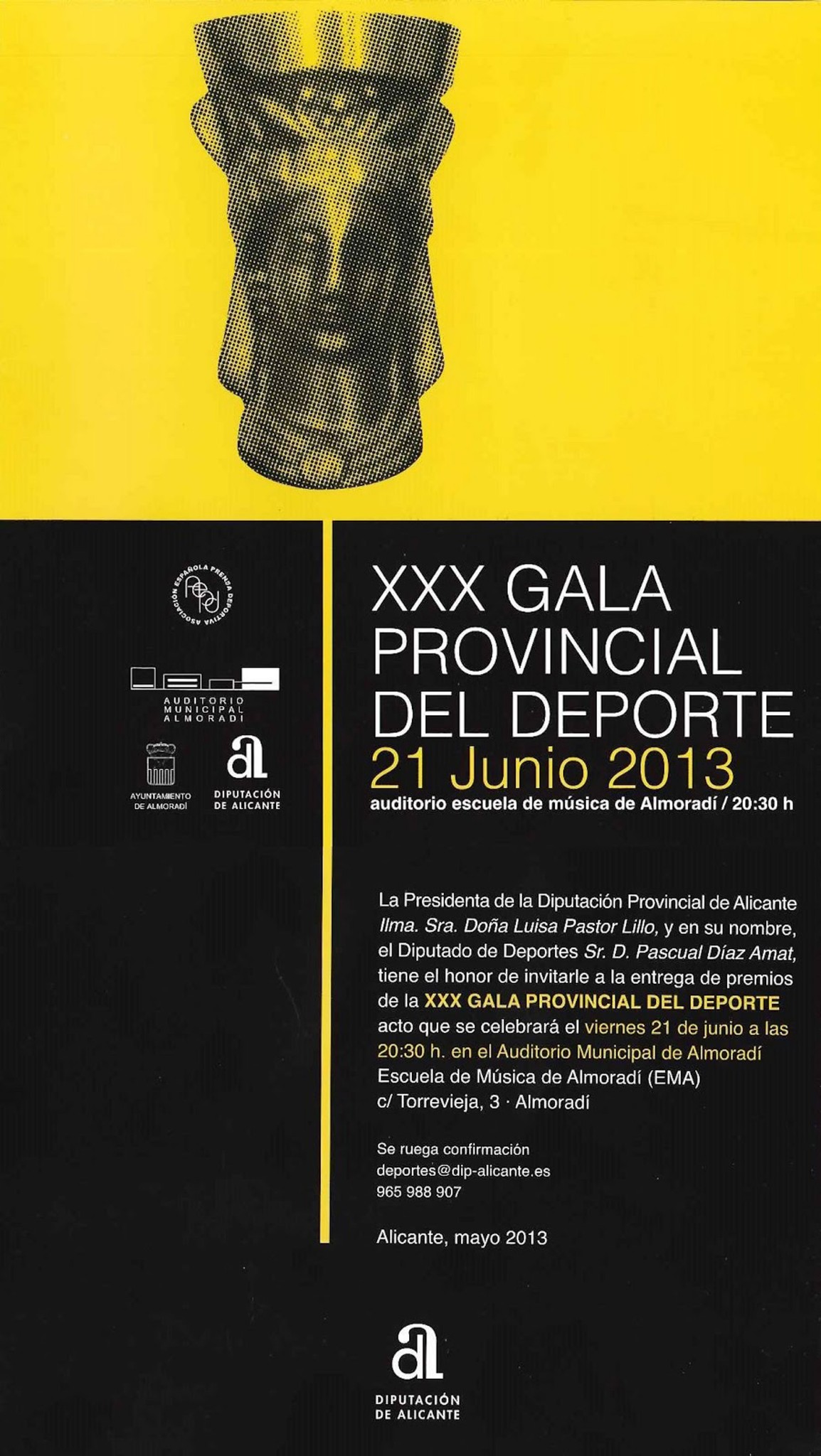 gala provincial del deporte 2013
