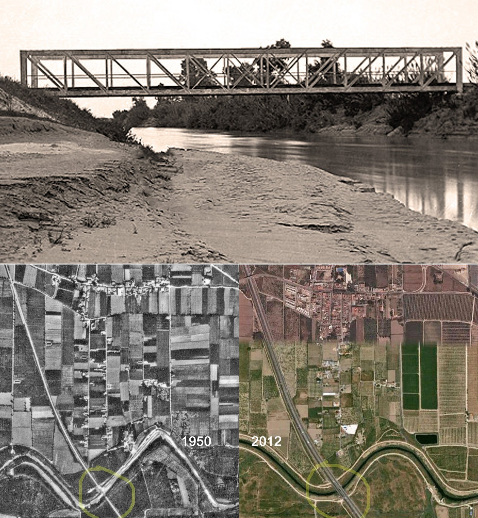 UBICACIÓN DEL PUENTE DE HIERRO DE ALMORADÍ puentehierro2