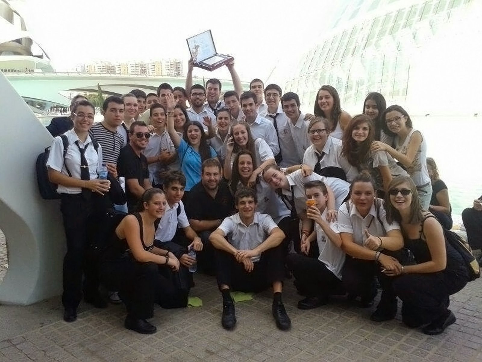 La UM de Almoradí ganadores del 35 Certamen de Bandas de Música primer premio