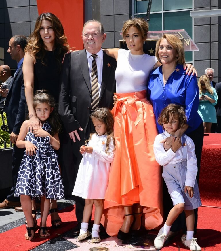 jennifer lopez y su familia