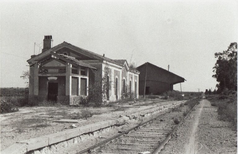 estacion de benijofar en 1984