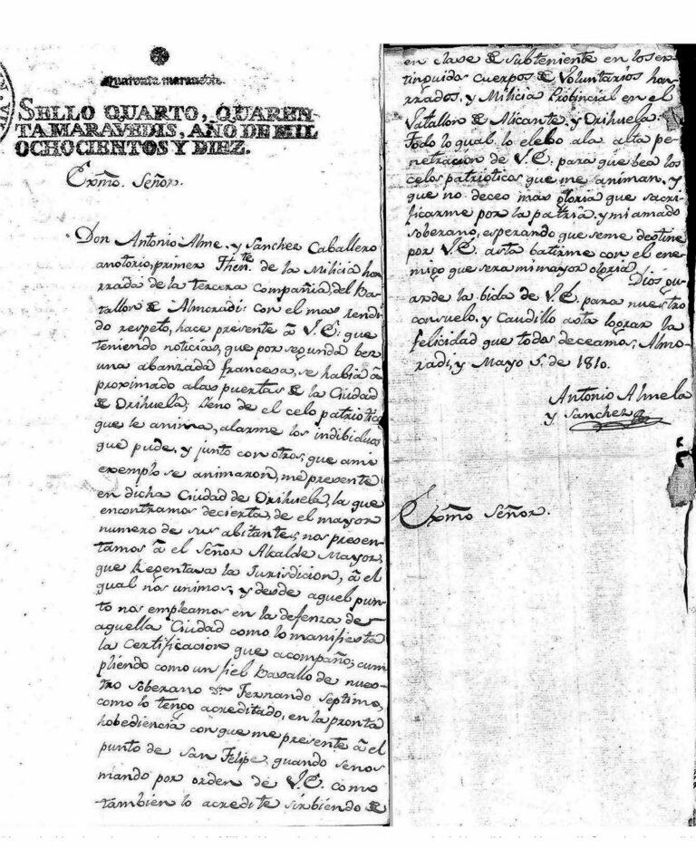 Almoradí y la Guerra de la Independencia (2ª) guerra de la independencia en almoradi