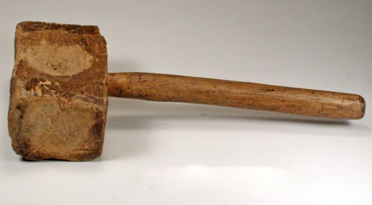 mazo de madera