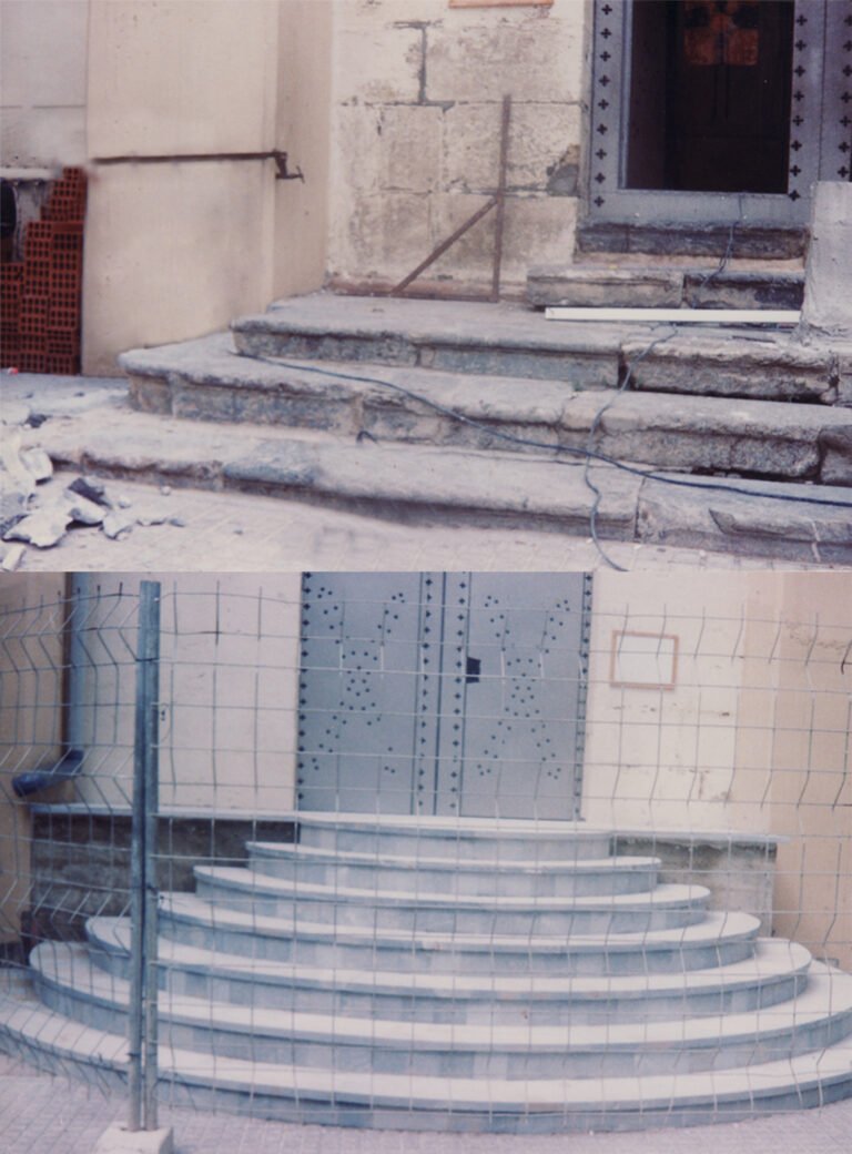 escalones iglesia almoradi