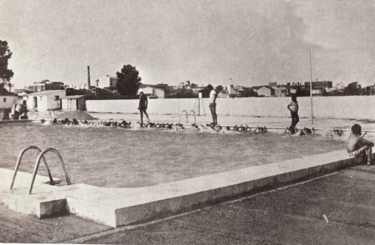 1976: ¡Ya tenemos piscina! piscina almoradi 2