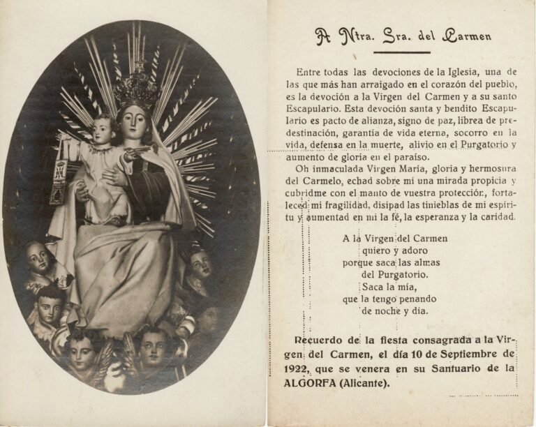 virgen del carmen algorfa