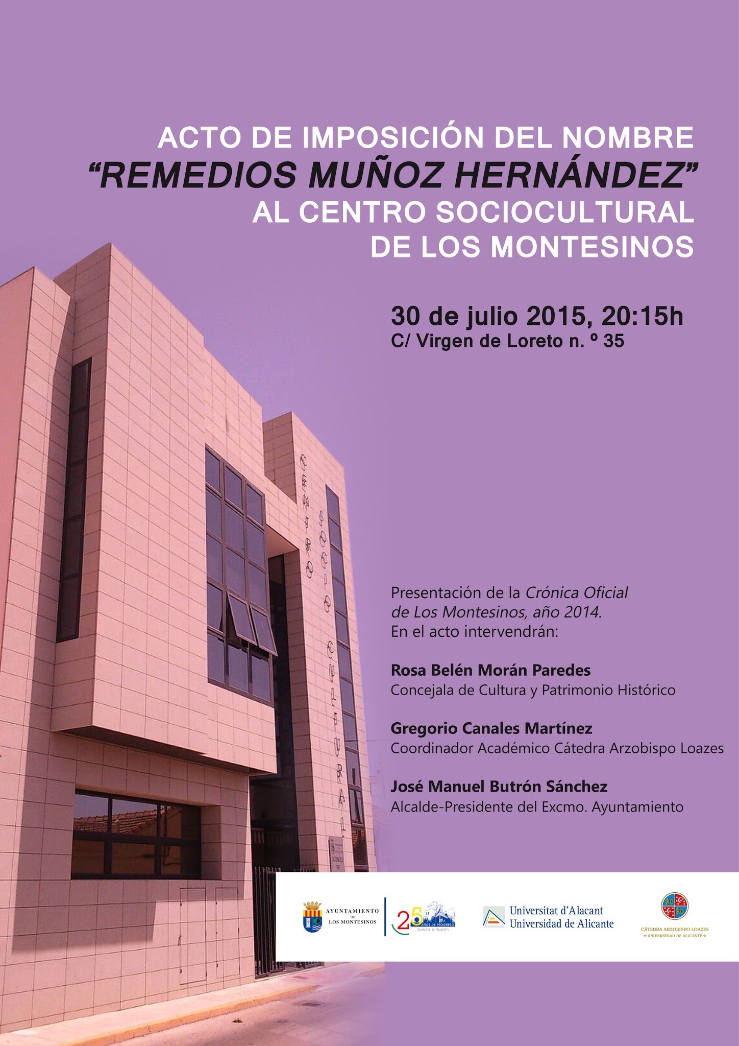 cartel acto