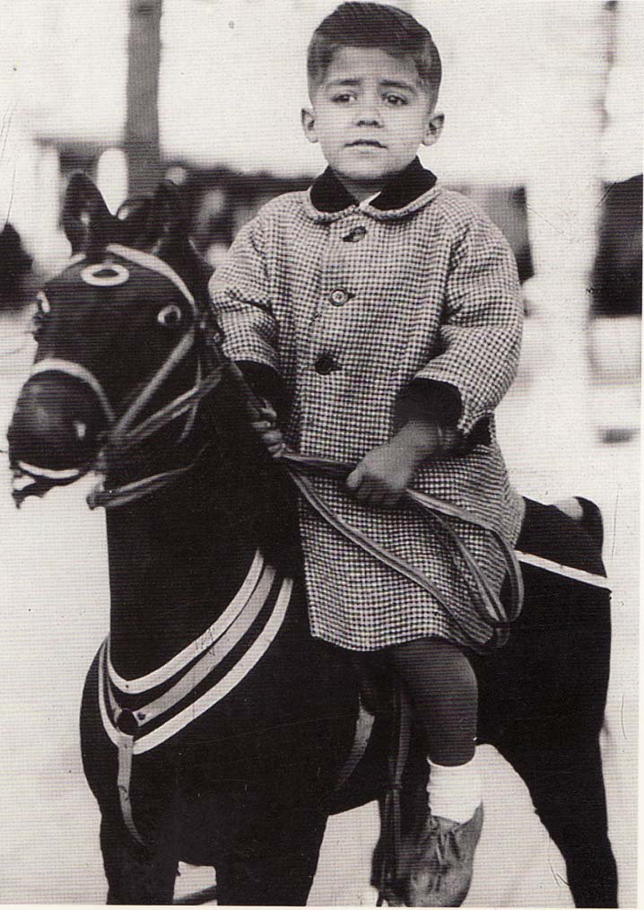 Caballito de cartón