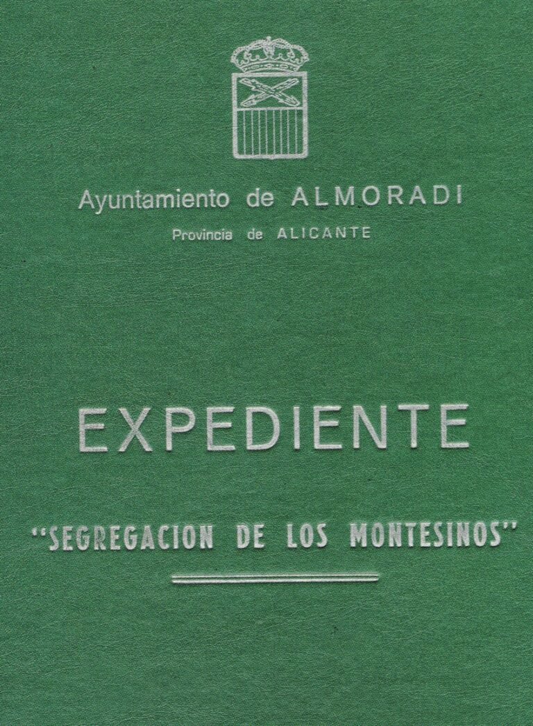 expediente segregacion almoradi
