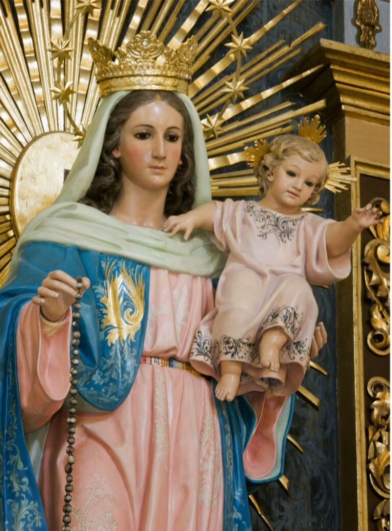 virgen del rosario de almoradi