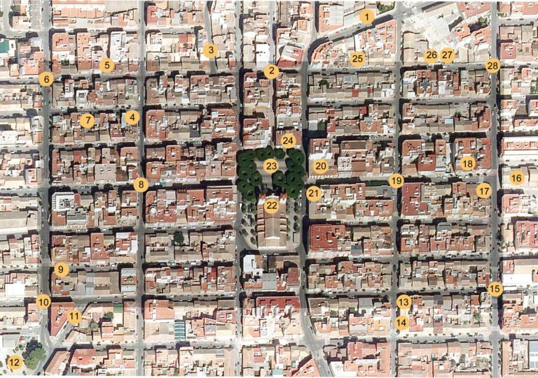 trazado historico de almoradi