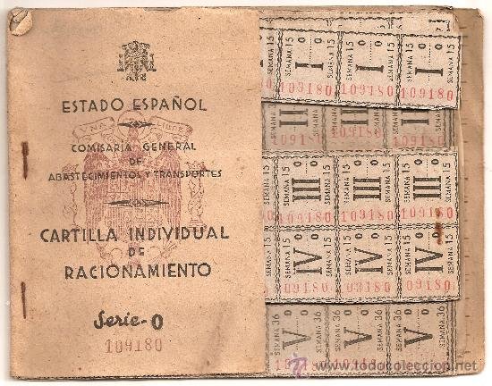 La Cartilla de Racionamiento en Almoradí 19454737