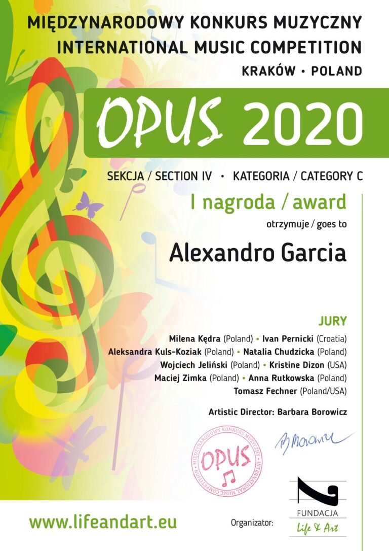 kat c nagroda i sekcja iv opus 2020