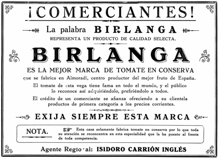 La flor de Almoradí que conquistó España 🍅 99670fa9 800b 4f5a 93f4 16cac1a54f74